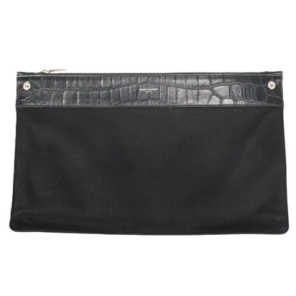 SAINT LAURENT 631526 0Q50E SAC DE JOUR THIN LARGE HANDBAG