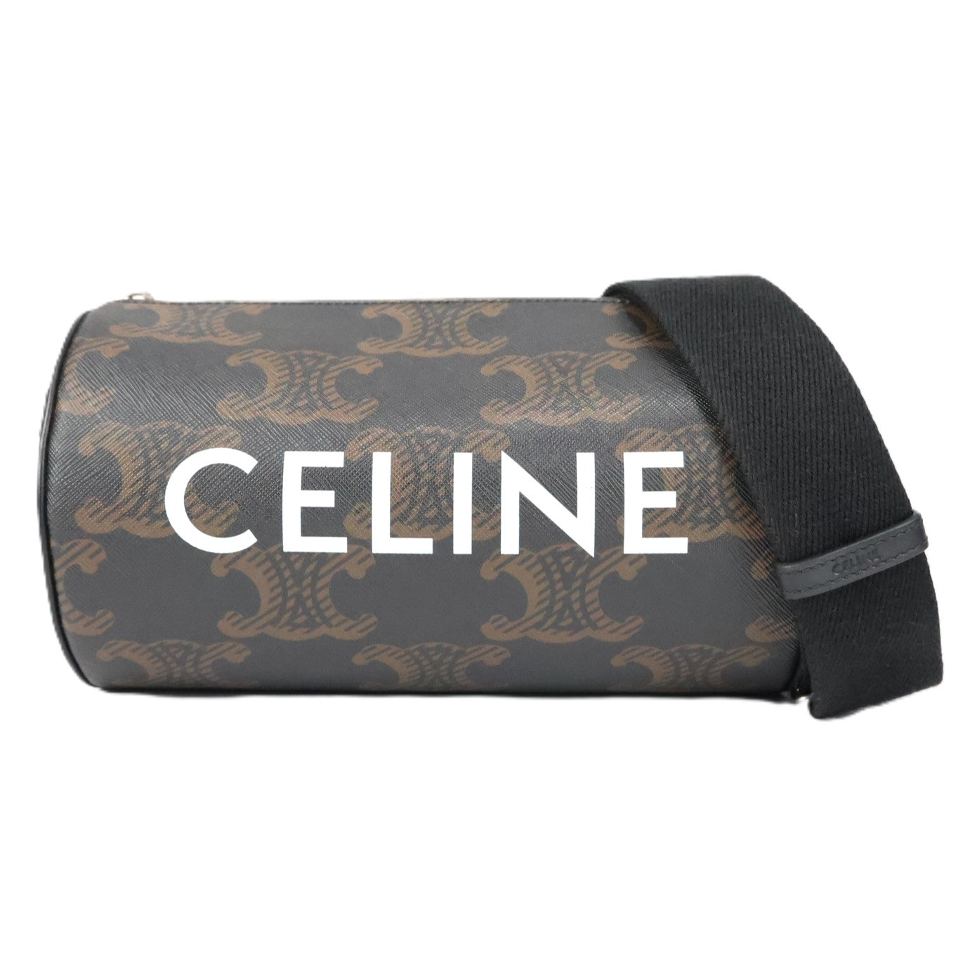 CELINE 110052EKK CYLINDER CROSSBODY BAG