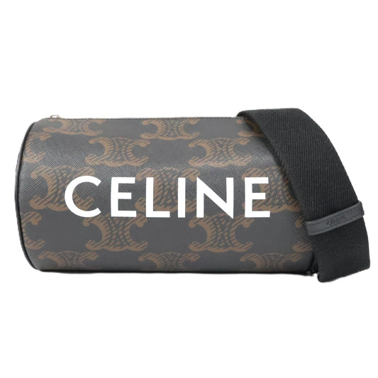 CELINE 110052EKK CYLINDER CROSSBODY BAG