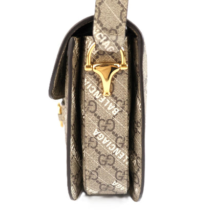 GUCCI X BALENCIAGA 602204 ULZAG GUCCI HORSEBIT 1955 SHOULDER BAG