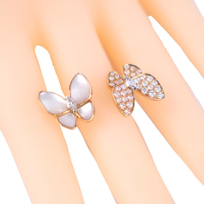 Van Cleef & Arpels VCARO7AL53 Two Butterfly Between the Finger #53 Ring