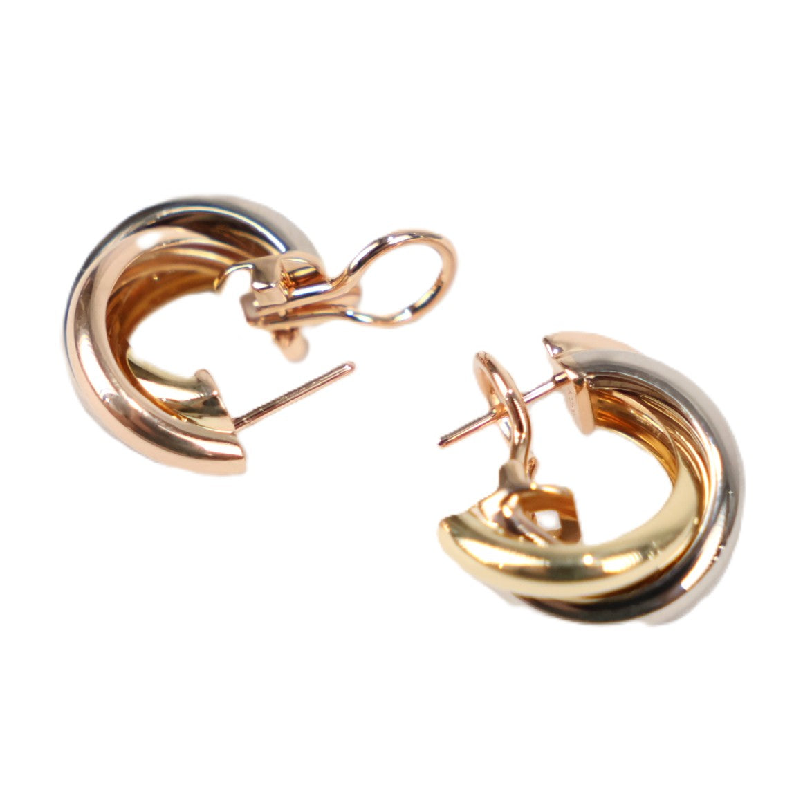 Cartier 80083231 Trinity Classic Model Earrings