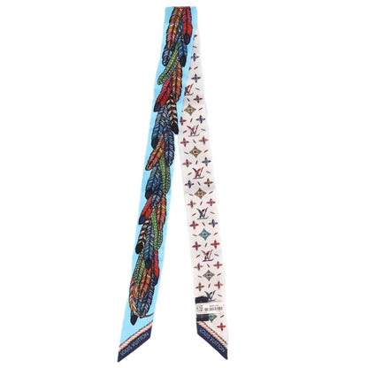 LOUIS VUITTON M76114 BANDEAU BB LOVE BIRDS SCARF