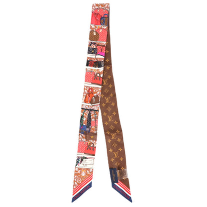 LOUIS VUITTON M76111 BANDEAU PRIVE BEIGE SCARF