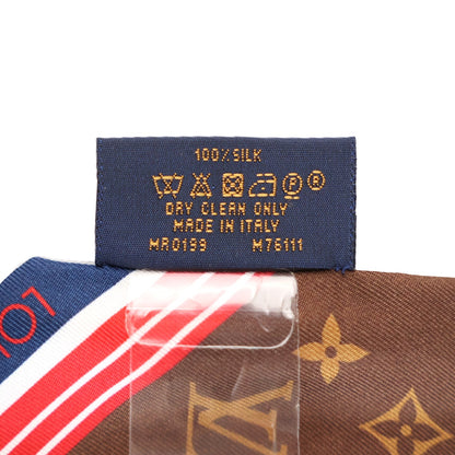 LOUIS VUITTON M76111 BANDEAU PRIVE BEIGE SCARF