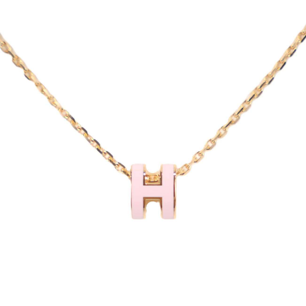 HERMES 147992F POP H MINI NECKLACE