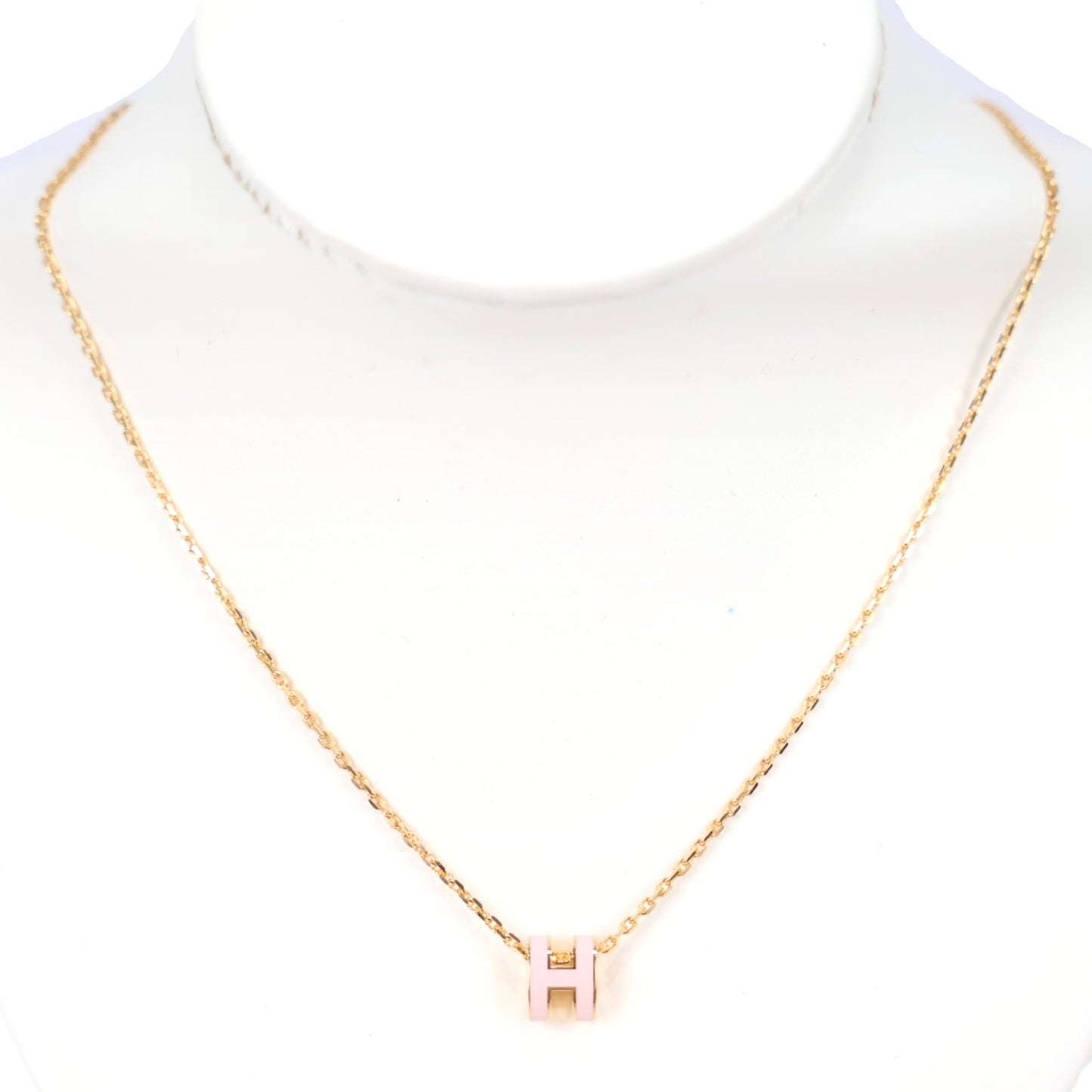 HERMES 147992F POP H MINI NECKLACE