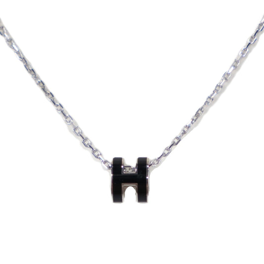 HERMES 147992FP POP H MINI NECKLACE