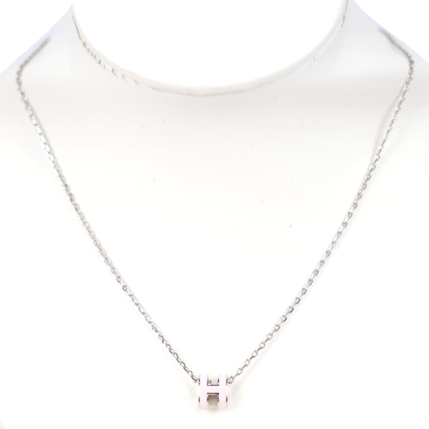 HERMES 147992FP POP H MINI NECKLACE