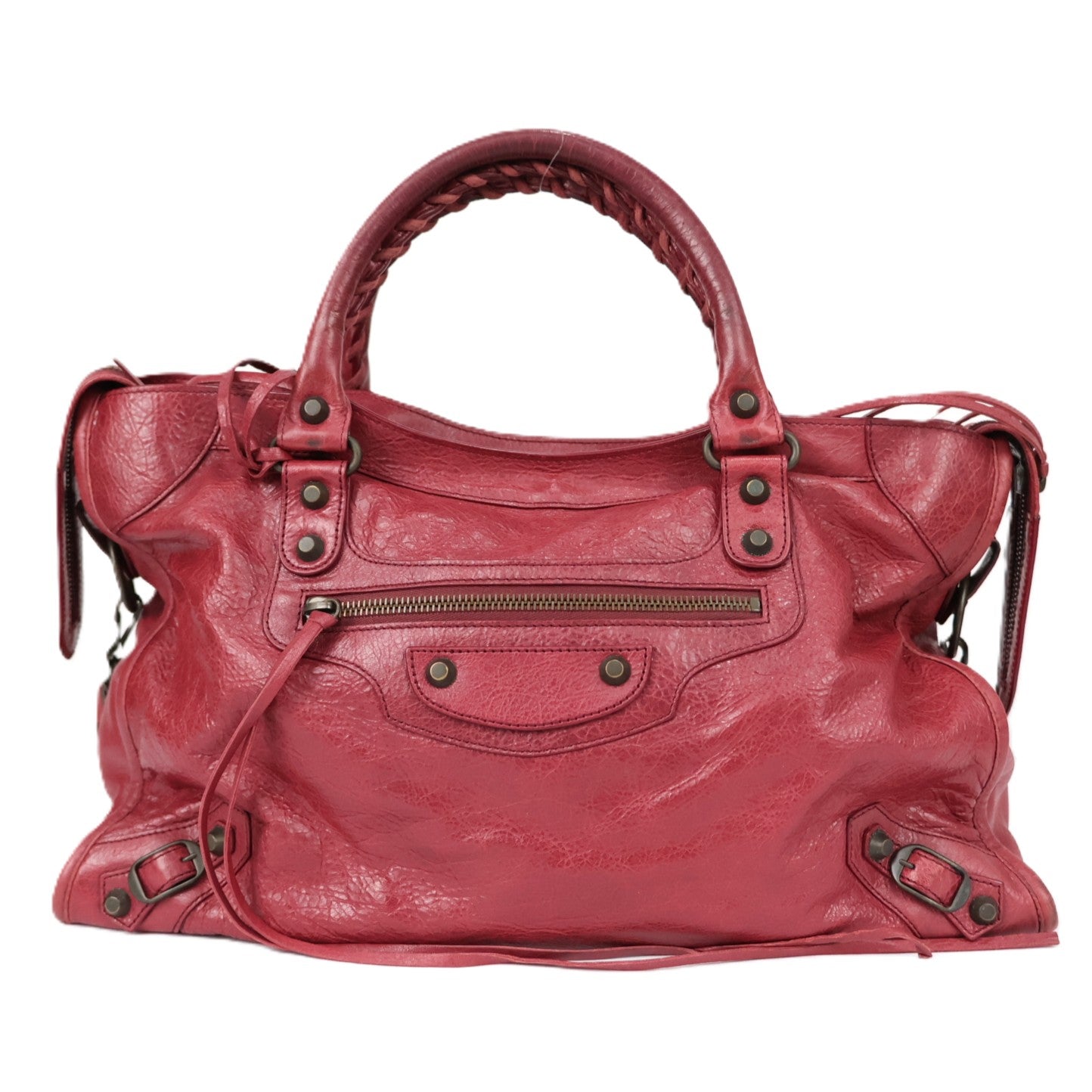 BALENCIAGA 115748 D943T THE CITY HANDBAG