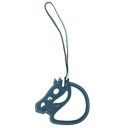HERMES 067303CA PADDOCK CHEVAL BICOLOR CHARM