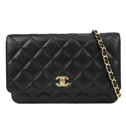 CHANEL AP4241 CLASSIC FLAP WALLET ON CHAIN
