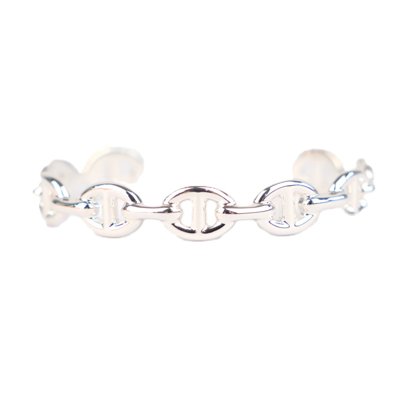 HERMES H109509B Chaine d'Ancre Enchainee Medium Model #SH Bracelet
