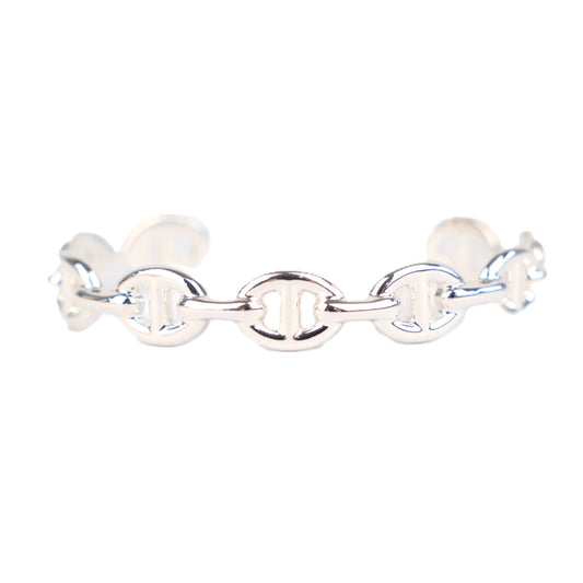 HERMES H109509B Chaine d'Ancre Enchainee Medium Model #SH Bracelet