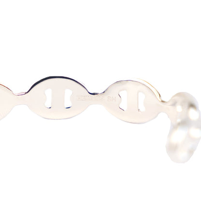 HERMES H109509B Chaine d'Ancre Enchainee Medium Model #SH Bracelet