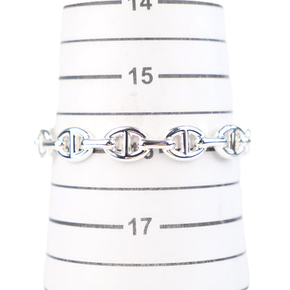 HERMES H109509B Chaine d'Ancre Enchainee Medium Model #SH Bracelet