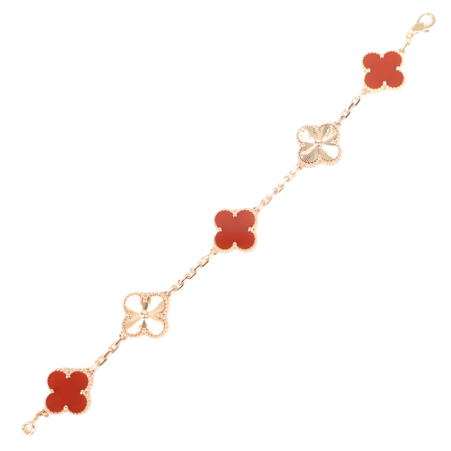 Van Cleef & Arpels VCARP7RP00 Vintage Alhambra 5-Motifs Bracelet
