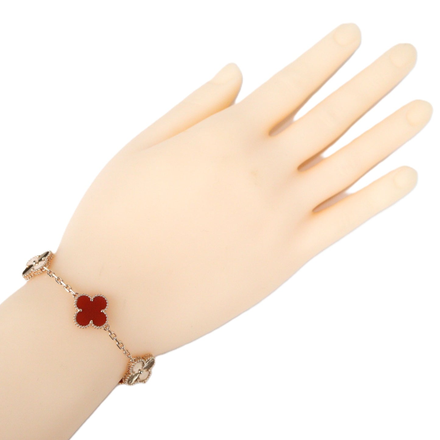 Van Cleef & Arpels VCARP7RP00 Vintage Alhambra 5-Motifs Bracelet