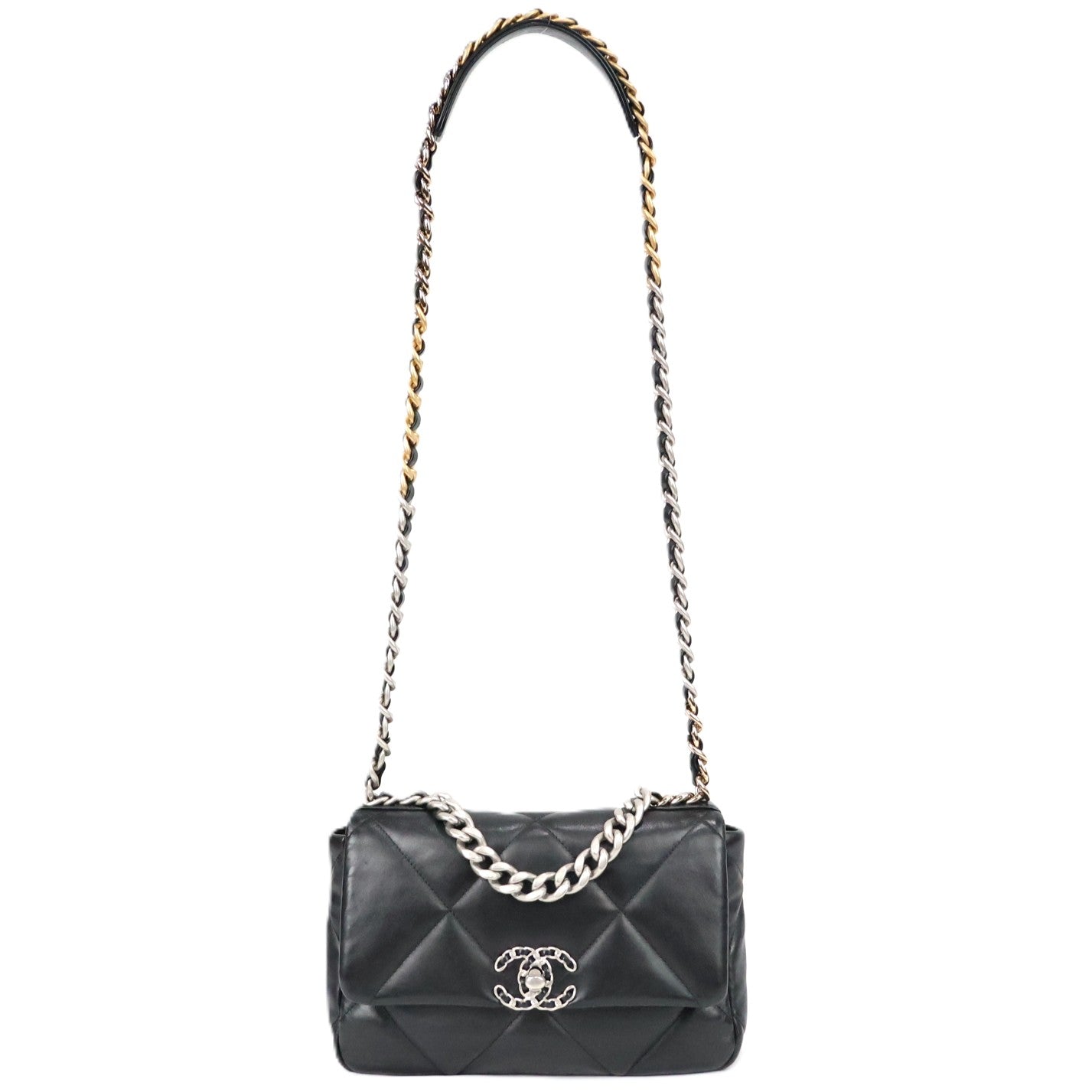CHANEL AS1160 CHANEL 19 CROSSBODY BAG