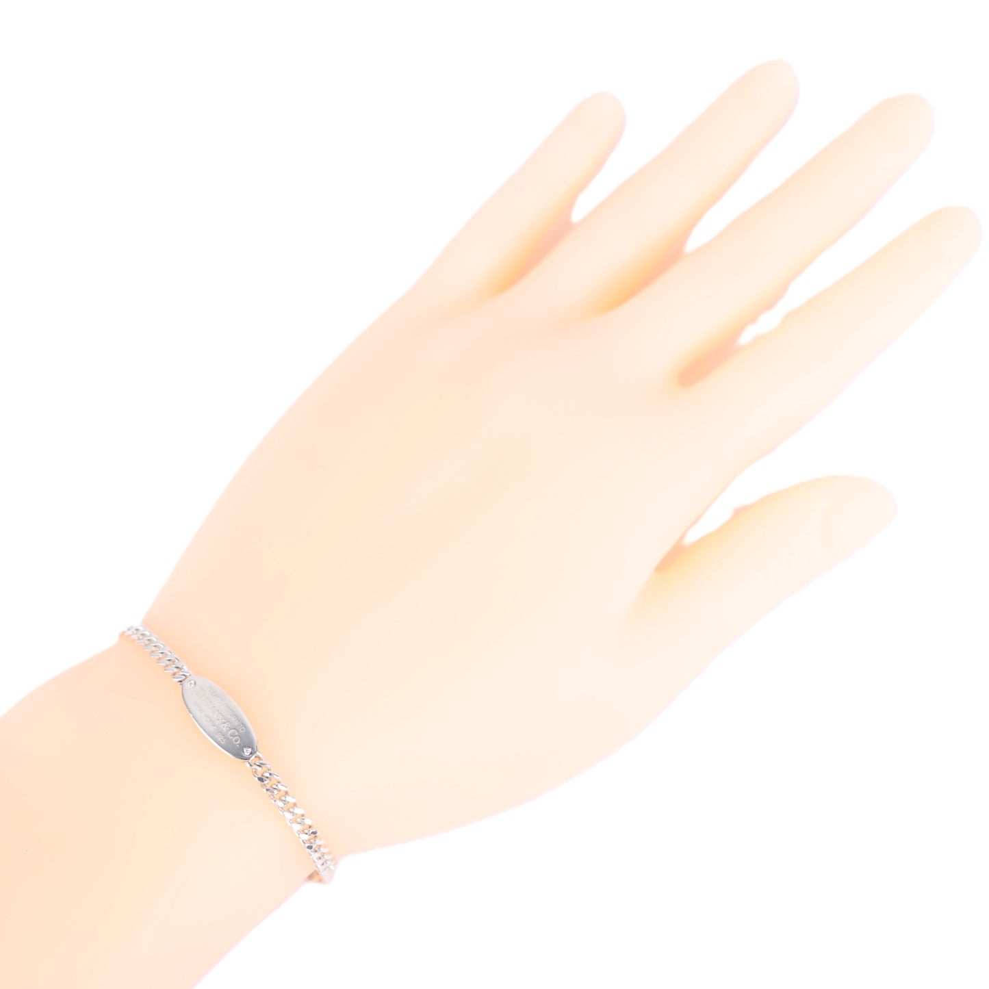 TIFFANY & Co. Return to Tiffany Oval  ID #Large Bracelet
