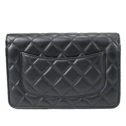 CHANEL 33814 CLASSIC FLAP WALLET ON CHAIN