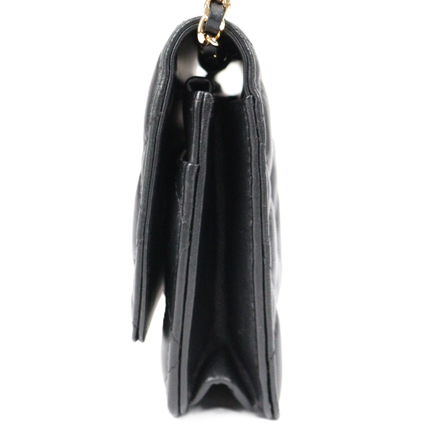 CHANEL 33814 CLASSIC FLAP WALLET ON CHAIN