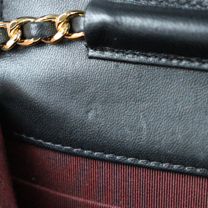 CHANEL 33814 CLASSIC FLAP WALLET ON CHAIN