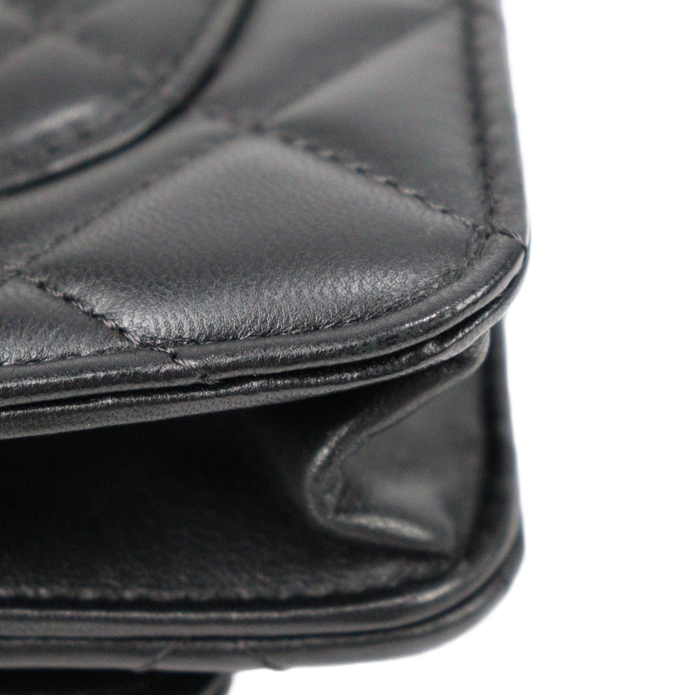 CHANEL 33814 CLASSIC FLAP WALLET ON CHAIN