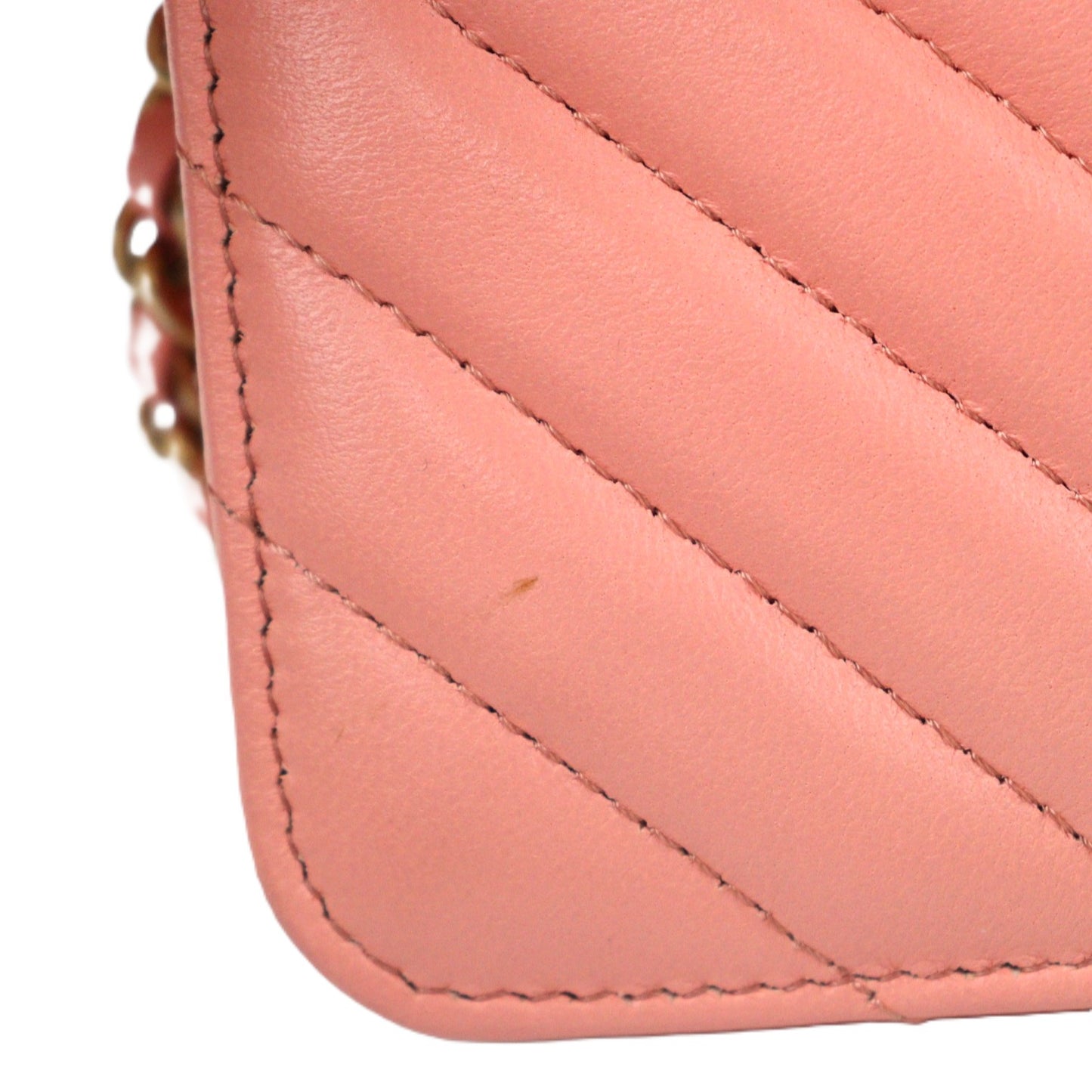 CHANEL 33814 CLASSIC FLAP WALLET ON CHAIN