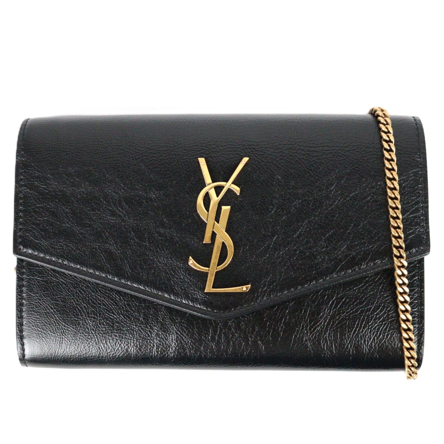 SAINT LAURENT 607788 AADA0 UPTOWN WALLET ON CHAIN