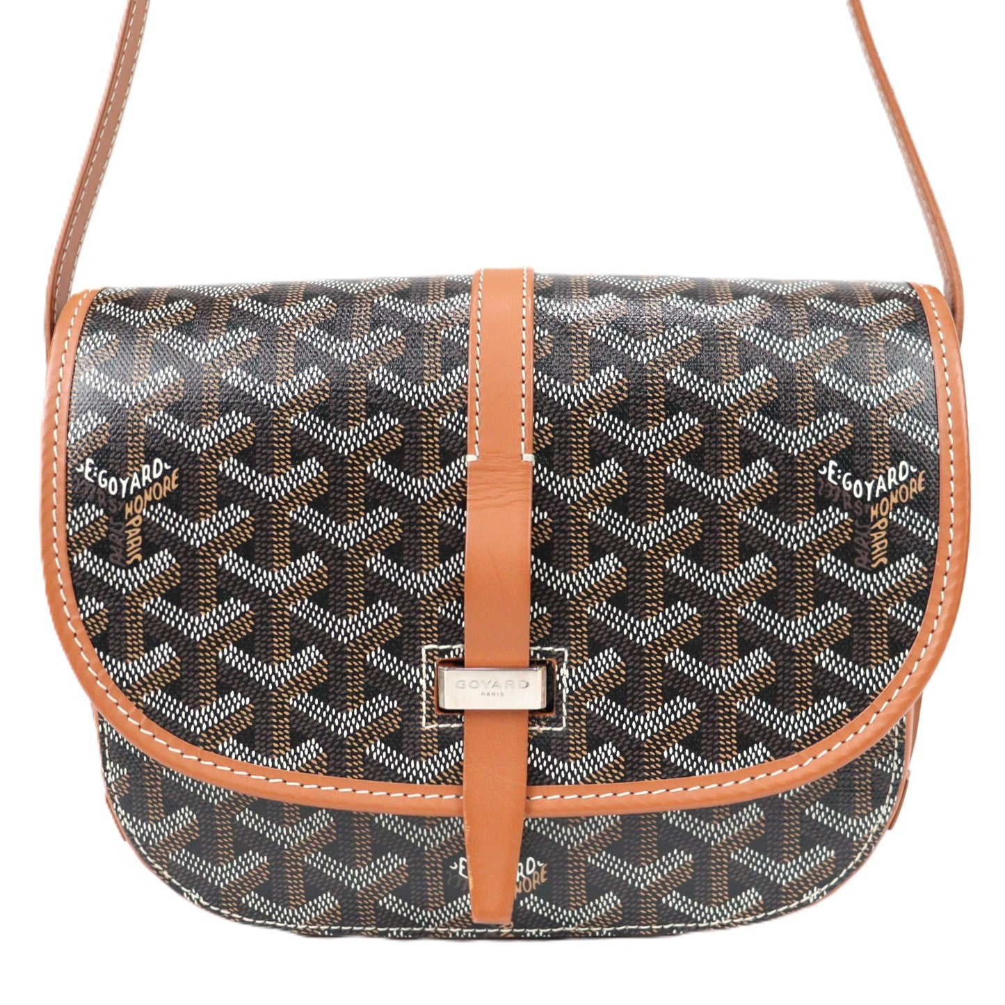 GOYARD BELVEDERE PM SHOULDER BAG