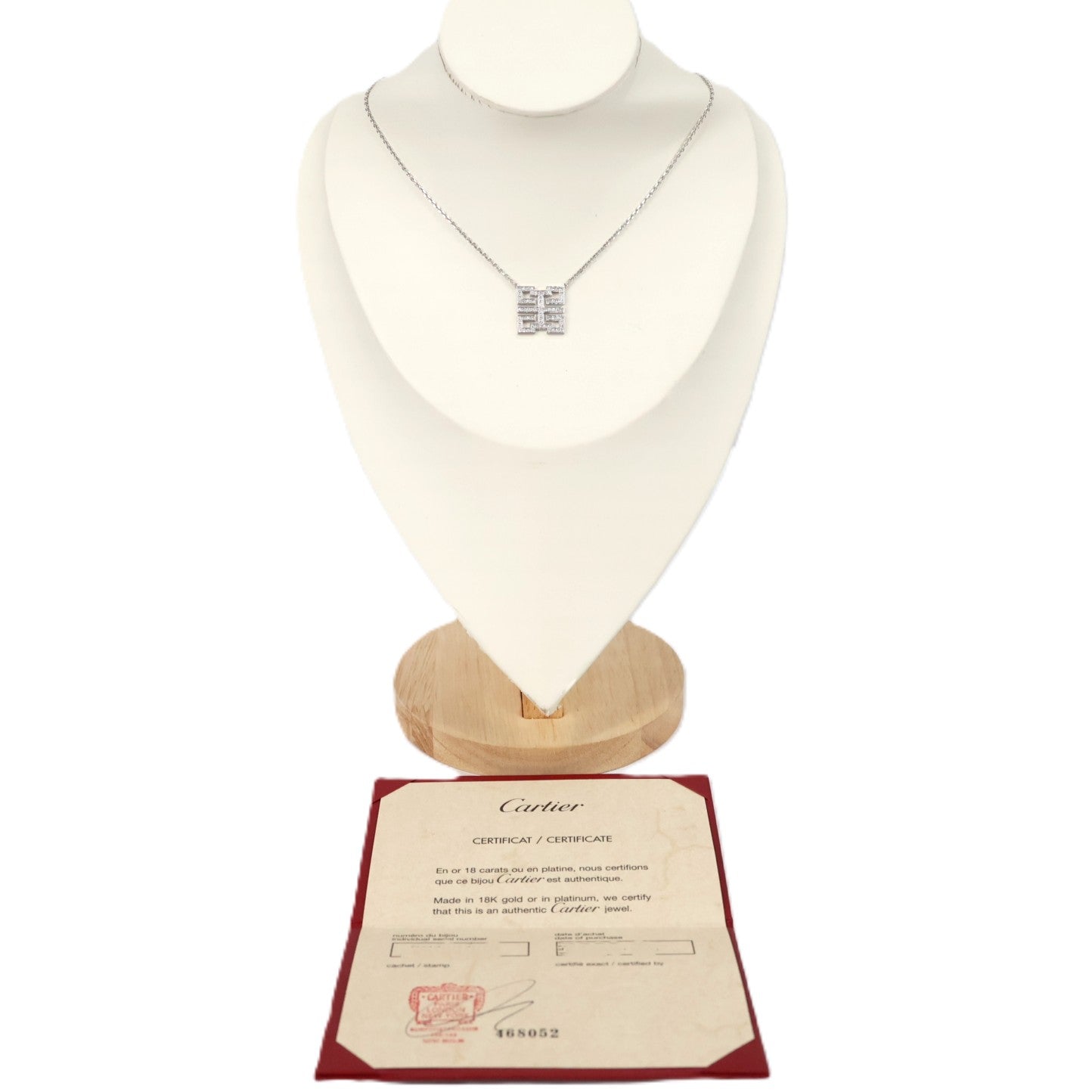 Cartier N3020300 Le Baiser du Dragon (Wish Knot Mini) Necklace