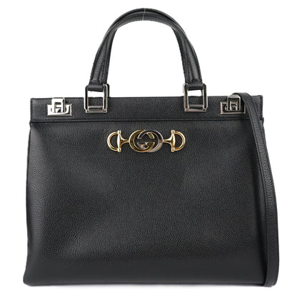 GUCCI 564714 1B90X GUCCI ZUMI HANDBAG