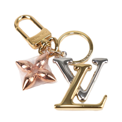 LOUIS VUITTON M68449 PORTE CLES LV NEW WAVE KEY RING