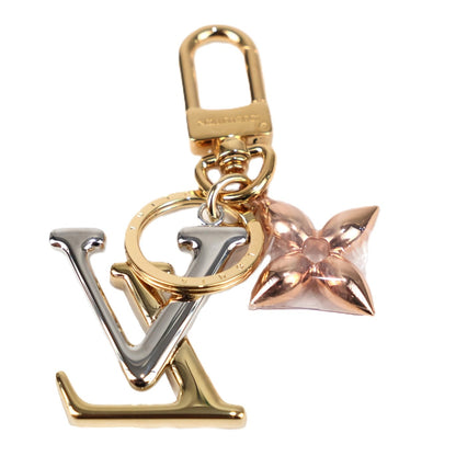 LOUIS VUITTON M68449 PORTE CLES LV NEW WAVE KEY RING