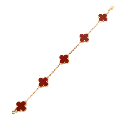 Van Cleef & Arpels VCARD35500 Vintage Alhambra 5-Motifs Bracelet