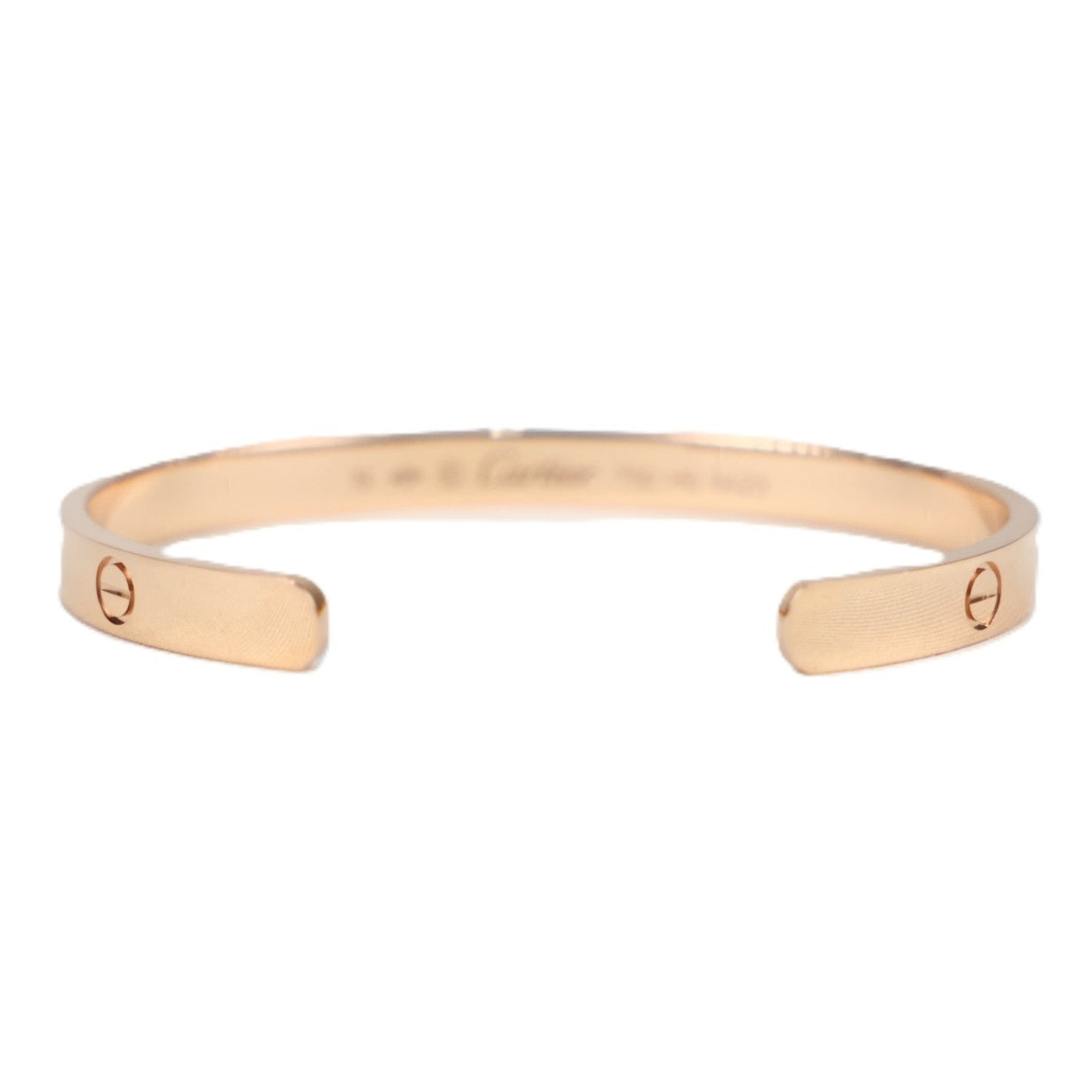 Cartier B6032619 Love Cuff Open Classic Model #19 Bracelet
