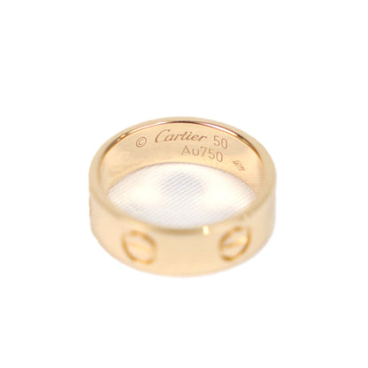 Cartier B4084650 Love Classic Model #50 Ring