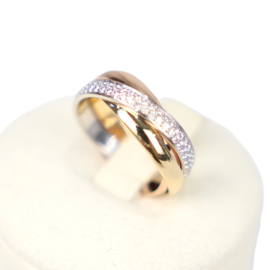 Cartier B4086050 Trinity Small Model #50 Ring