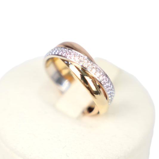 Cartier B4086050 Trinity Small Model #50 Ring