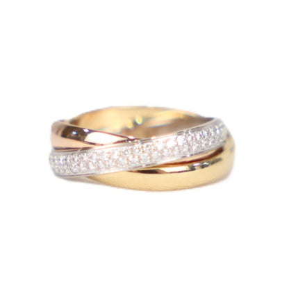 Cartier B4086050 Trinity Small Model #50 Ring