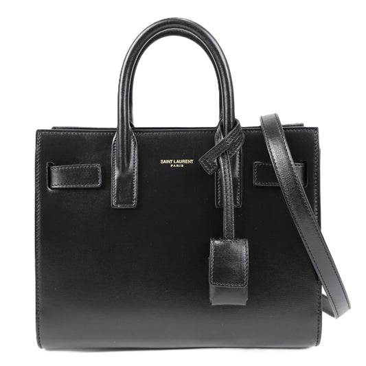 SAINT LAURENT 392035 02G9W SAC DE JOUR NANO TOTE BAG