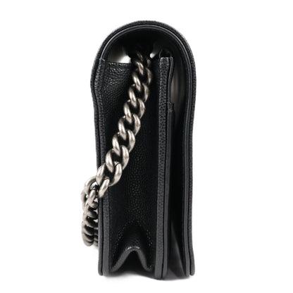 CHANEL AP1117 BOY CHANEL WALLET ON CHAIN