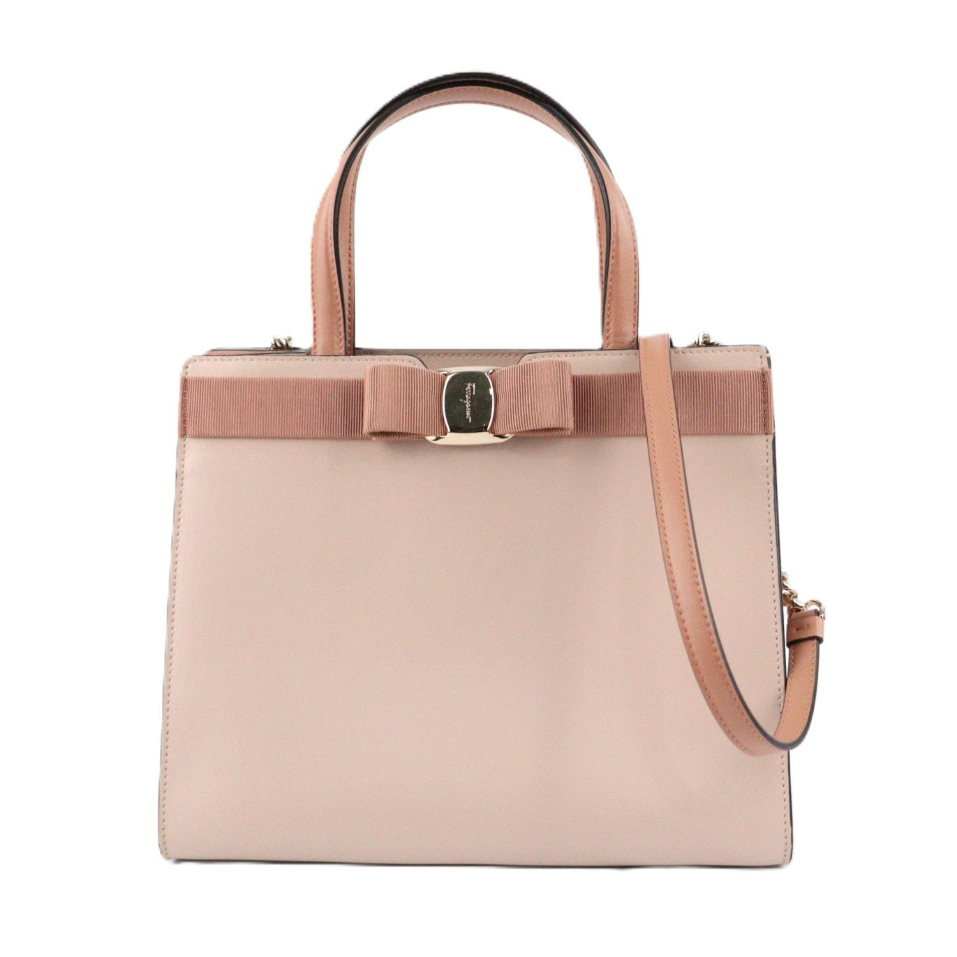SALVATORE FERRAGAMO 21 I290 VARA TOTE BAG