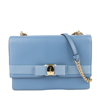 SALVATORE FERRAGAMO 21 I284 VARA SHOULDER BAG