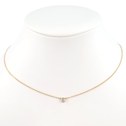TIFFANY & Co. Diamonds by the Yard 0.18ct-H-VS2-3EX Necklace