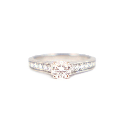 Cartier N4161349 1895 Solitaire 0.45ct-G-VVS1-3EX #49 Ring
