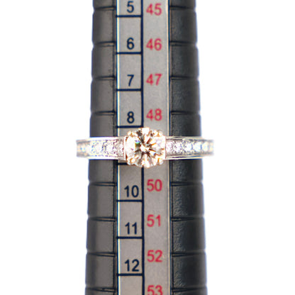 Cartier N4161349 1895 Solitaire 0.45ct-G-VVS1-3EX #49 Ring