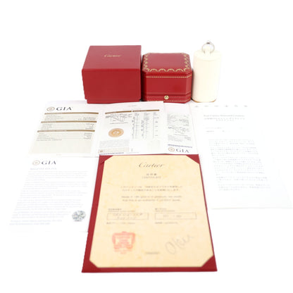 Cartier N4161349 1895 Solitaire 0.45ct-G-VVS1-3EX #49 Ring