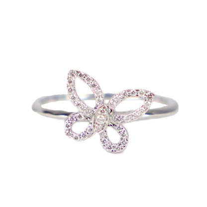 GRAFF Mini Butterfly Silhouette #51.5 RGR908 Ring